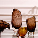 Quartz Hand-Cut Crystal Vase Large